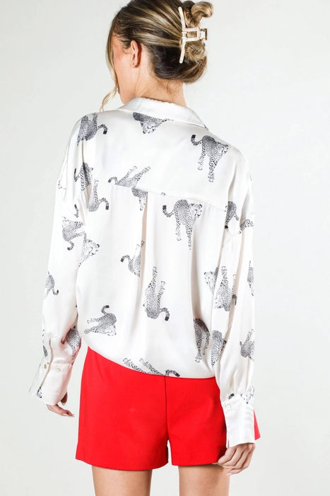 Champagne Tiger Top