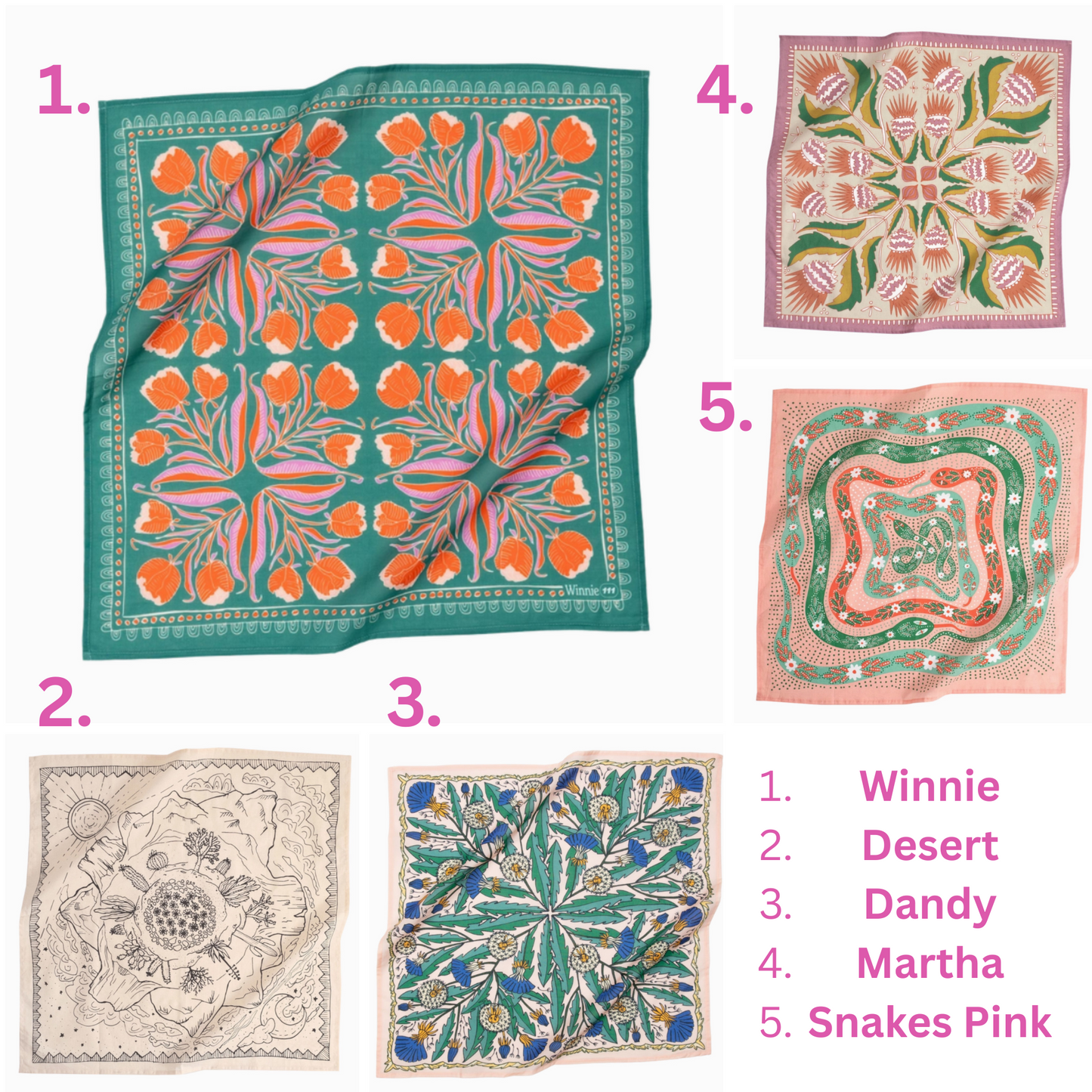 Handker Bandanas