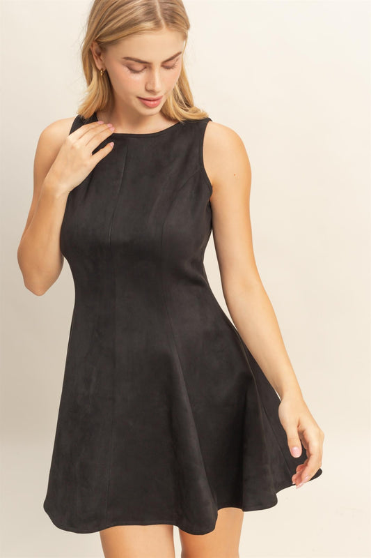 Dakota Suede Dress