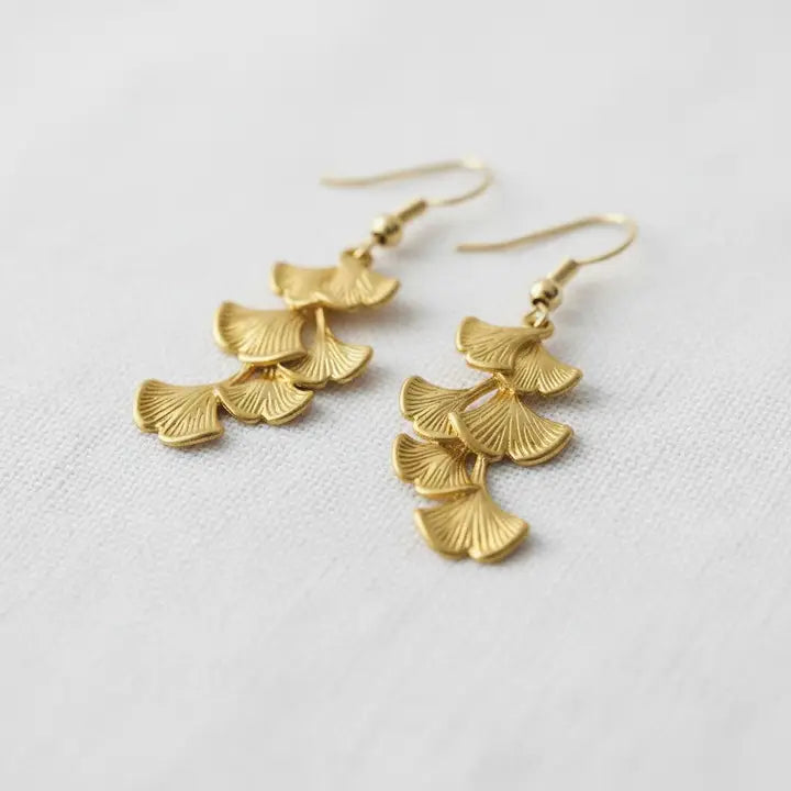 Ginkgo Earrings