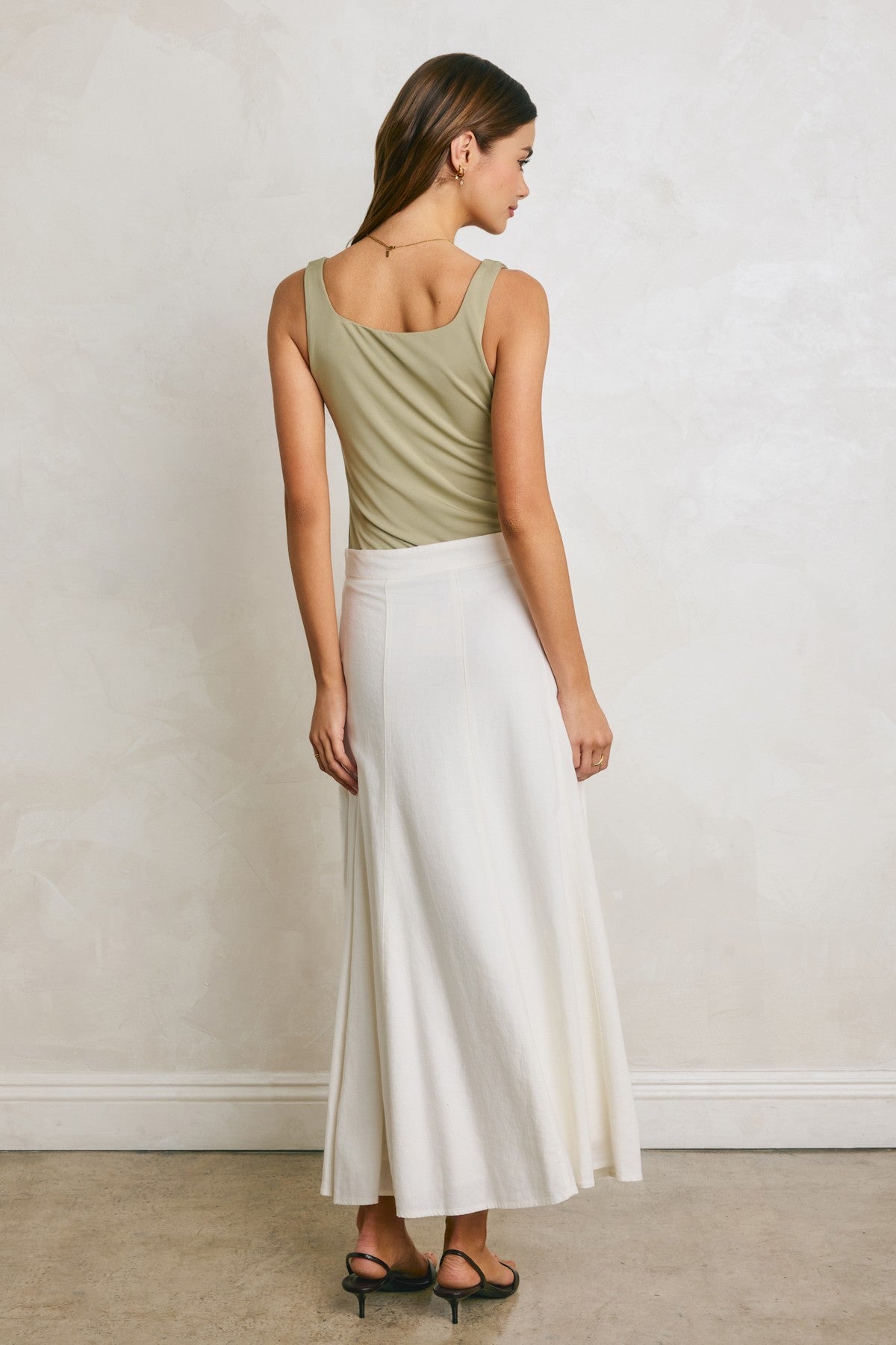 Sofia Linen Skirt