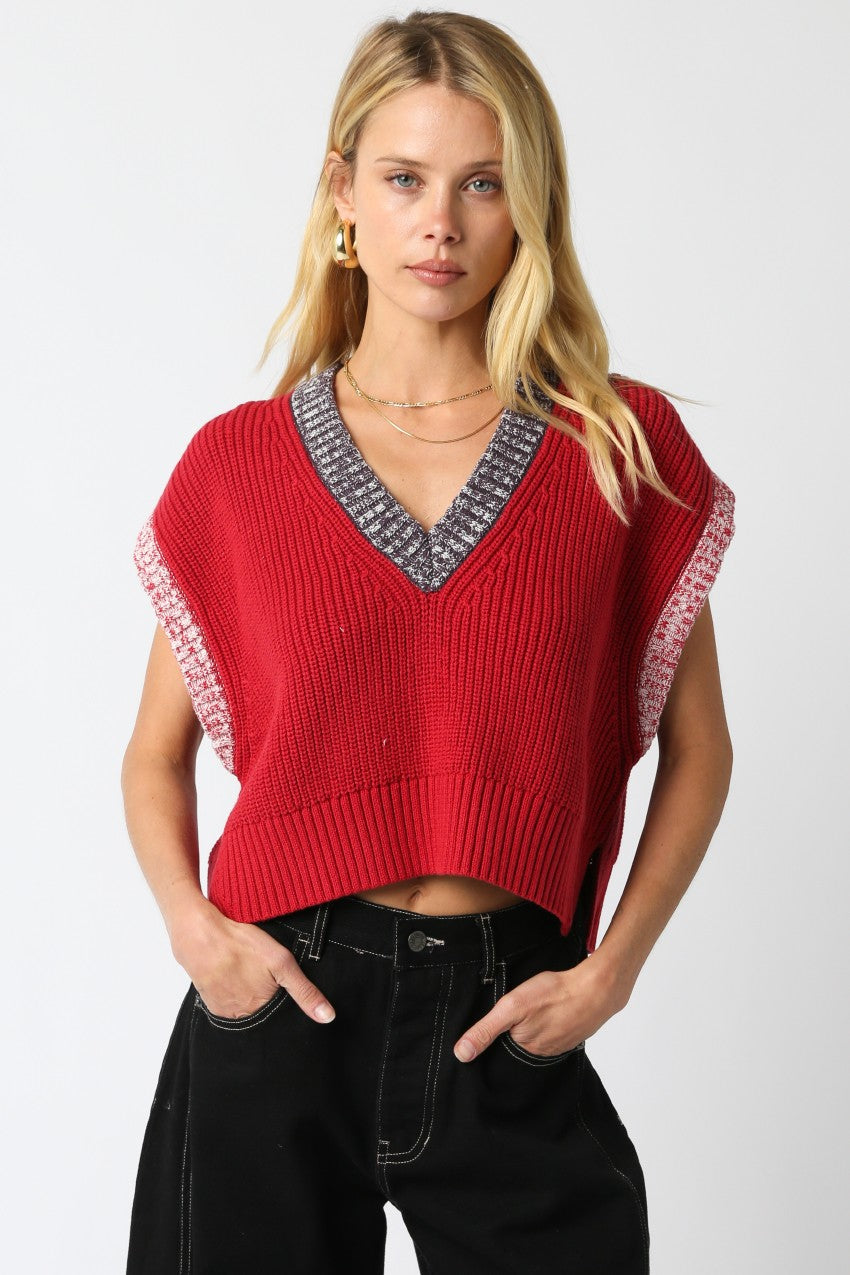 Carmine Sweater Vest