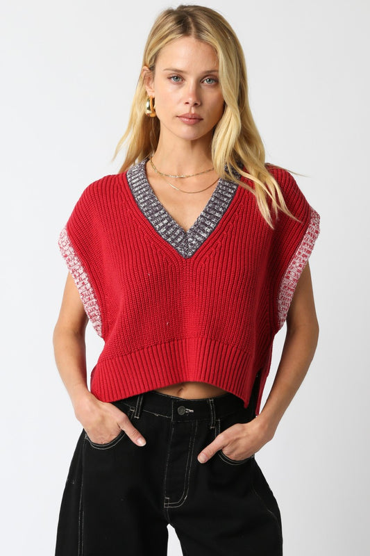 Carmine Sweater Vest