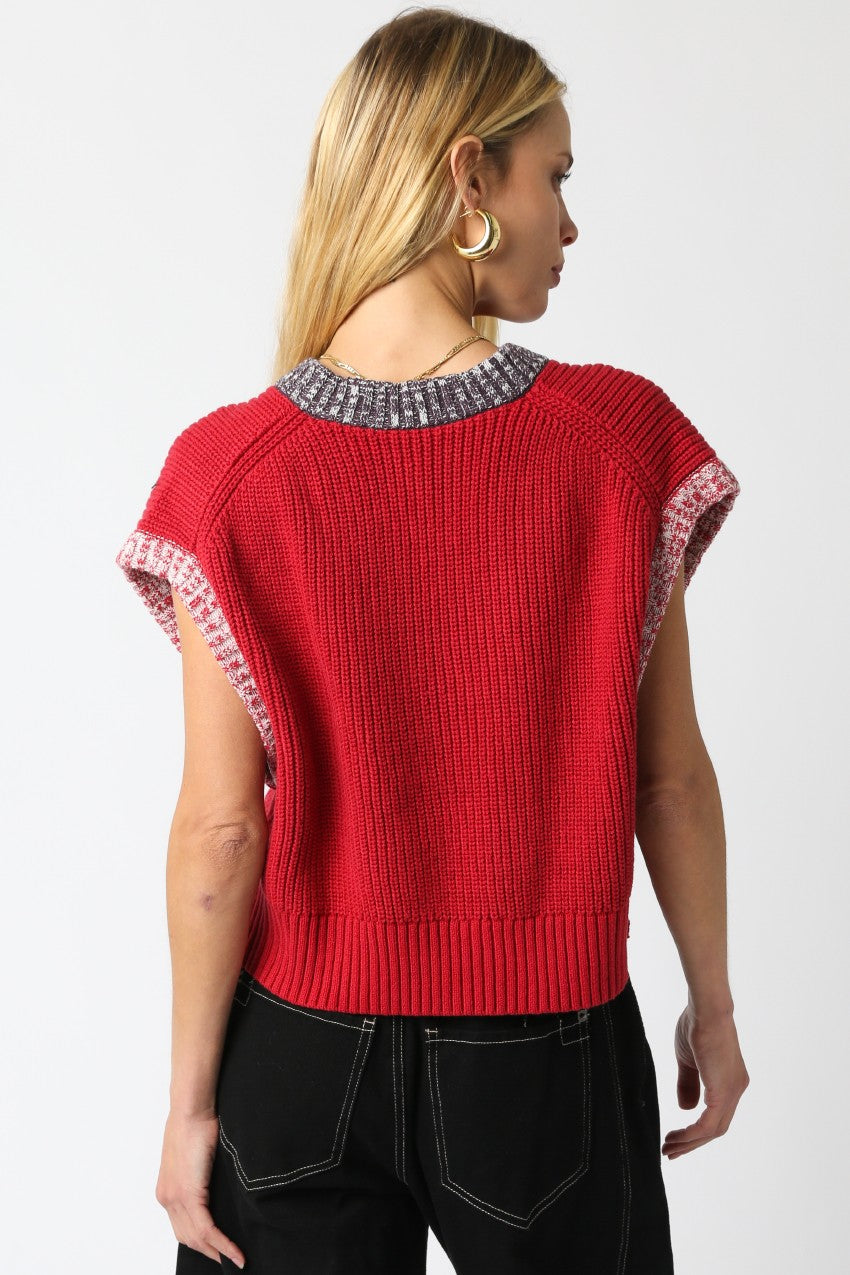 Carmine Sweater Vest
