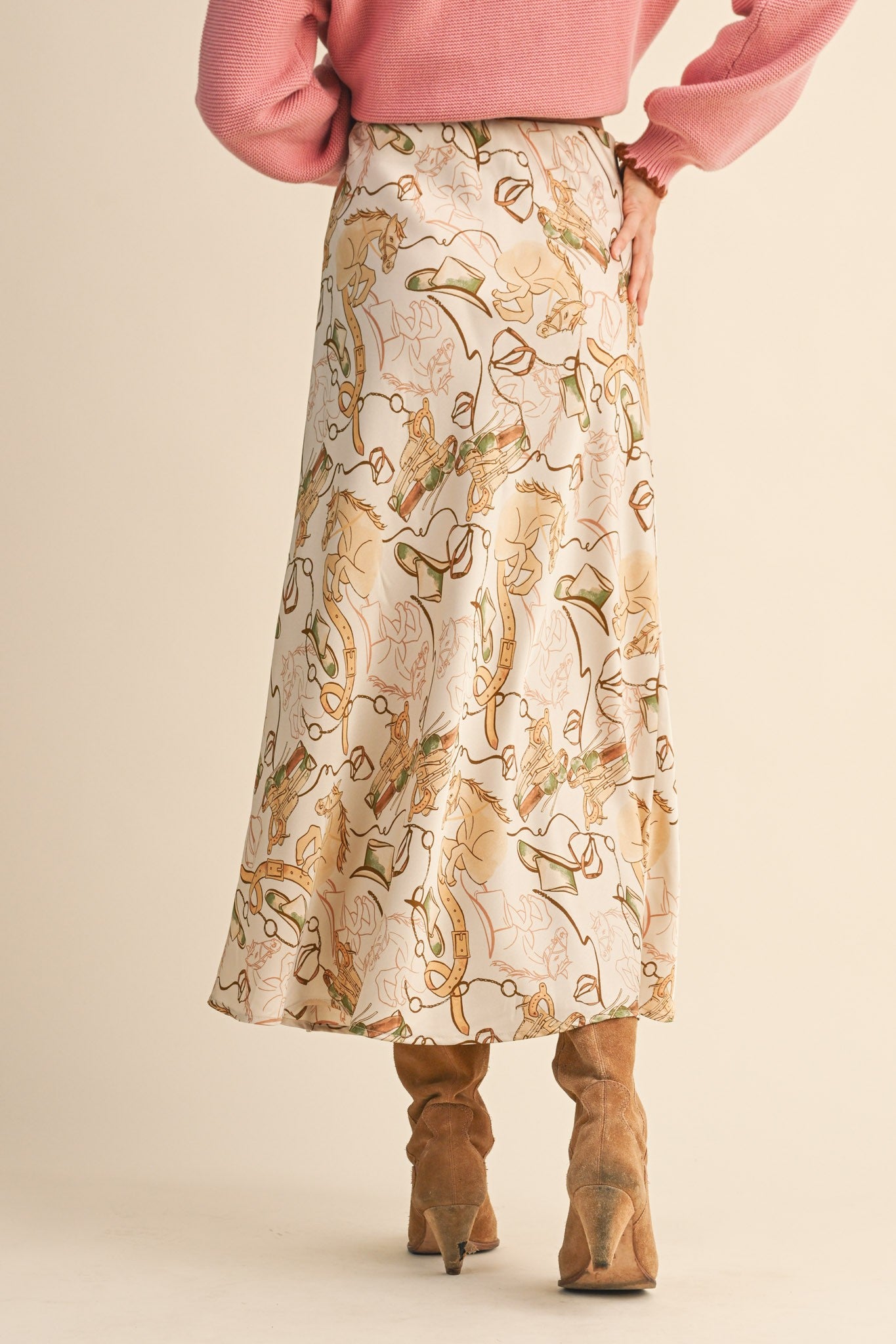 Eggshell Cowgirl Skirt
