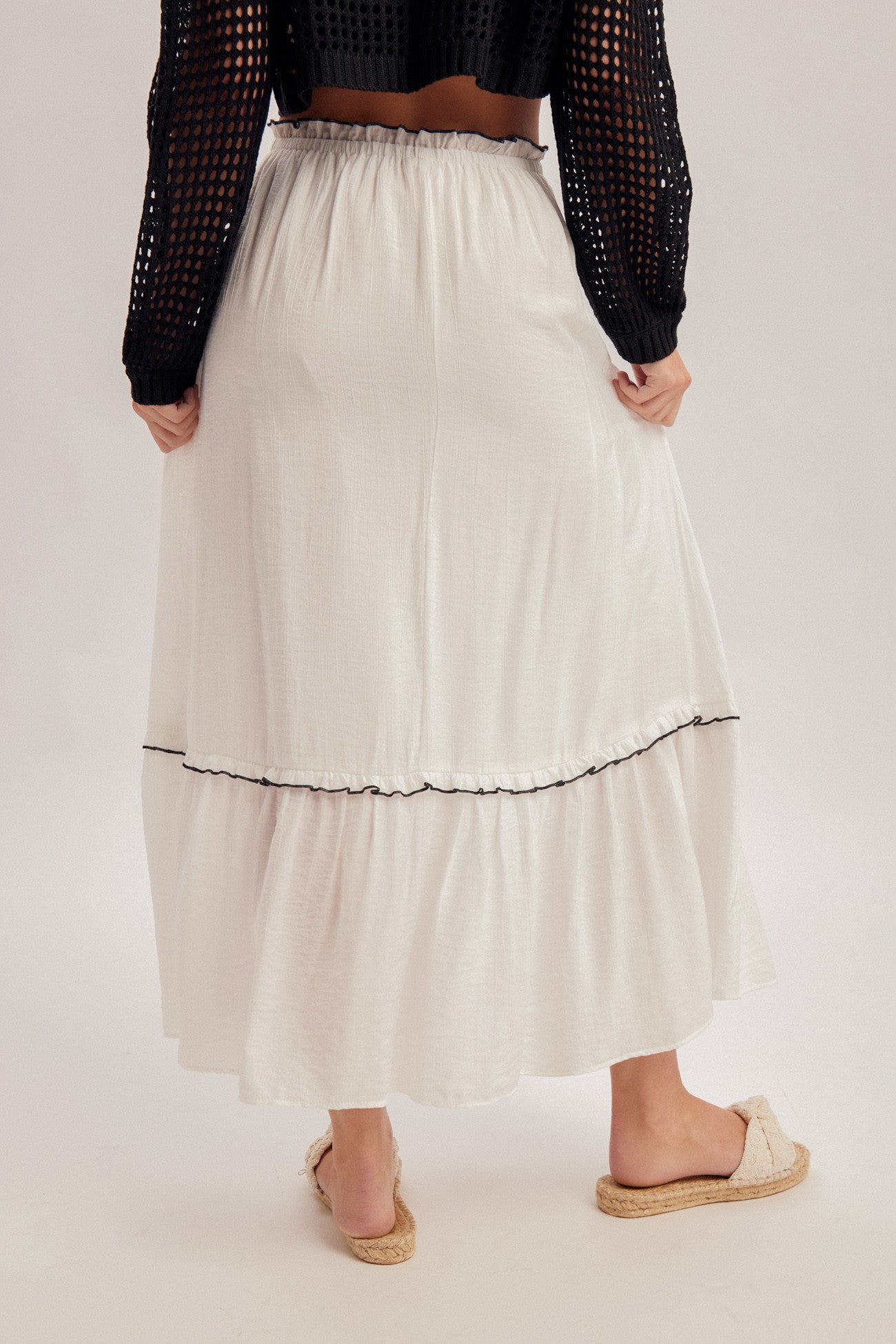 Top Tier Maxi Skirt