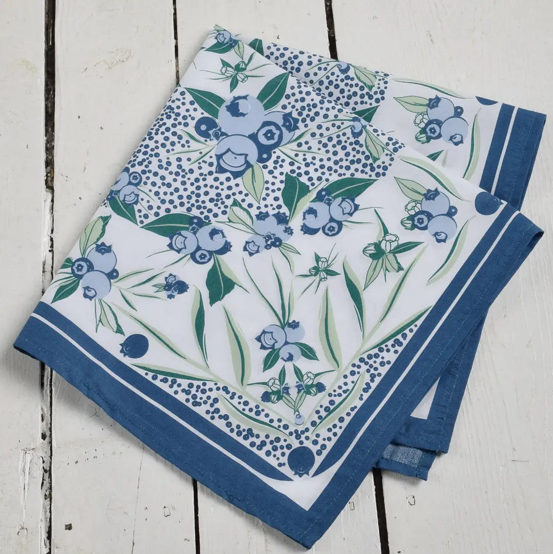 Wild Blueberry Bandana