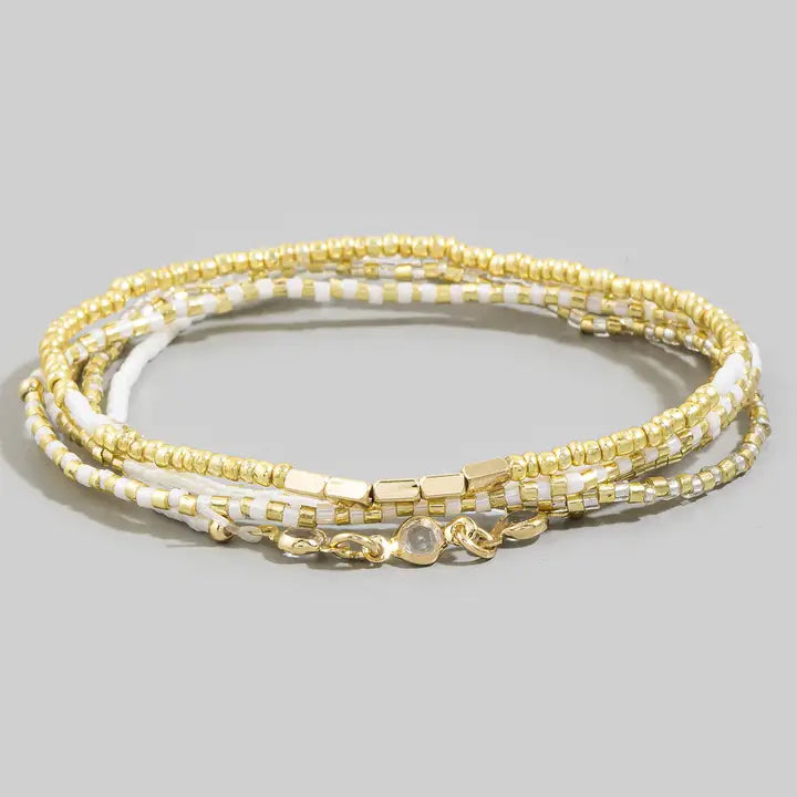 Seed Bead Bracelet Set