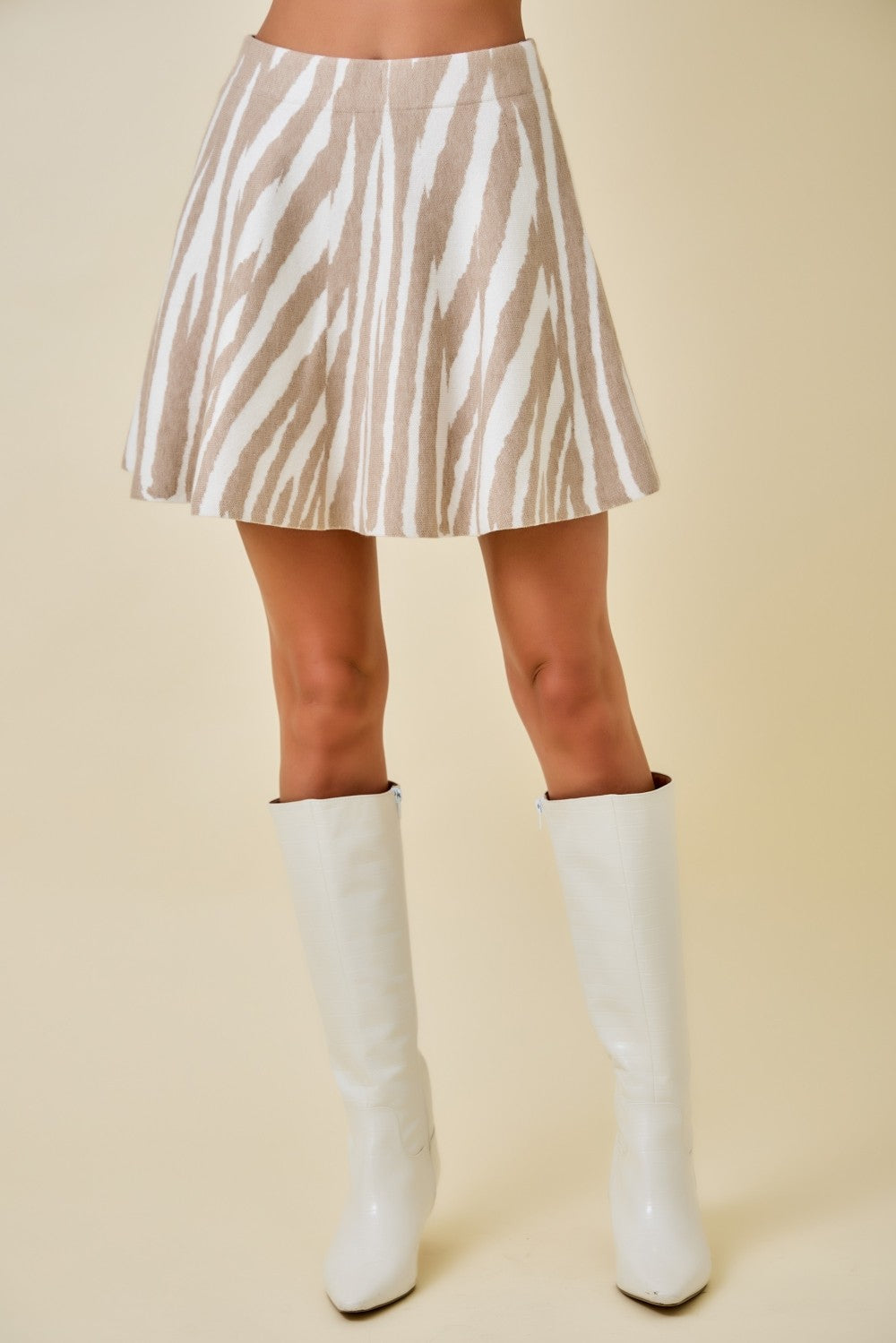 Tiger Print Skirt