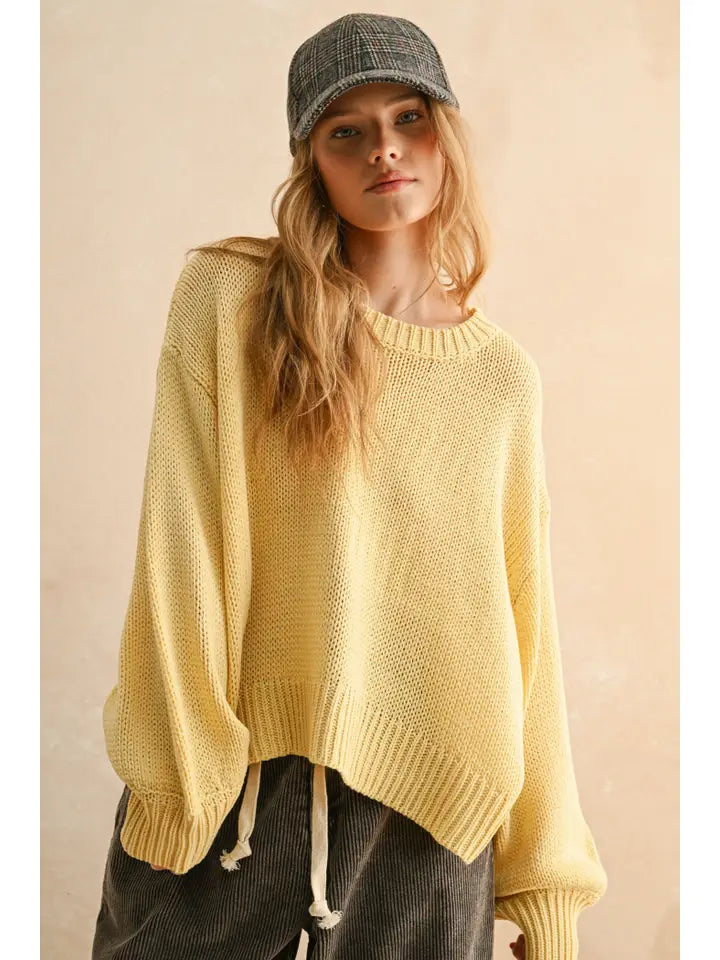 Soft Sunshine Sweater
