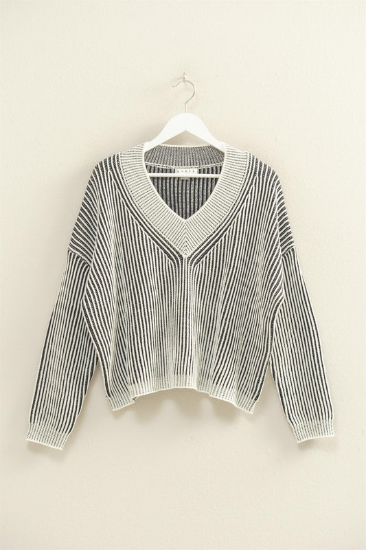 Blurred Lines Sweater