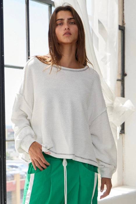 Ash Grey Top