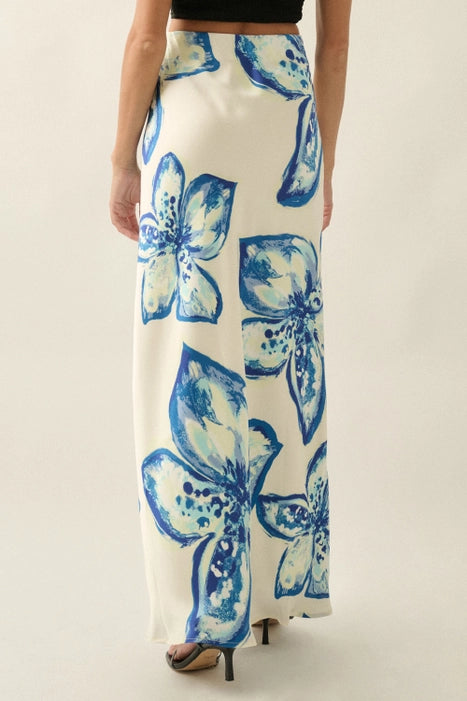 July Satin Skirt