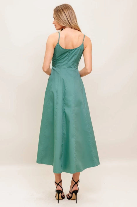 Teal Midi Dress