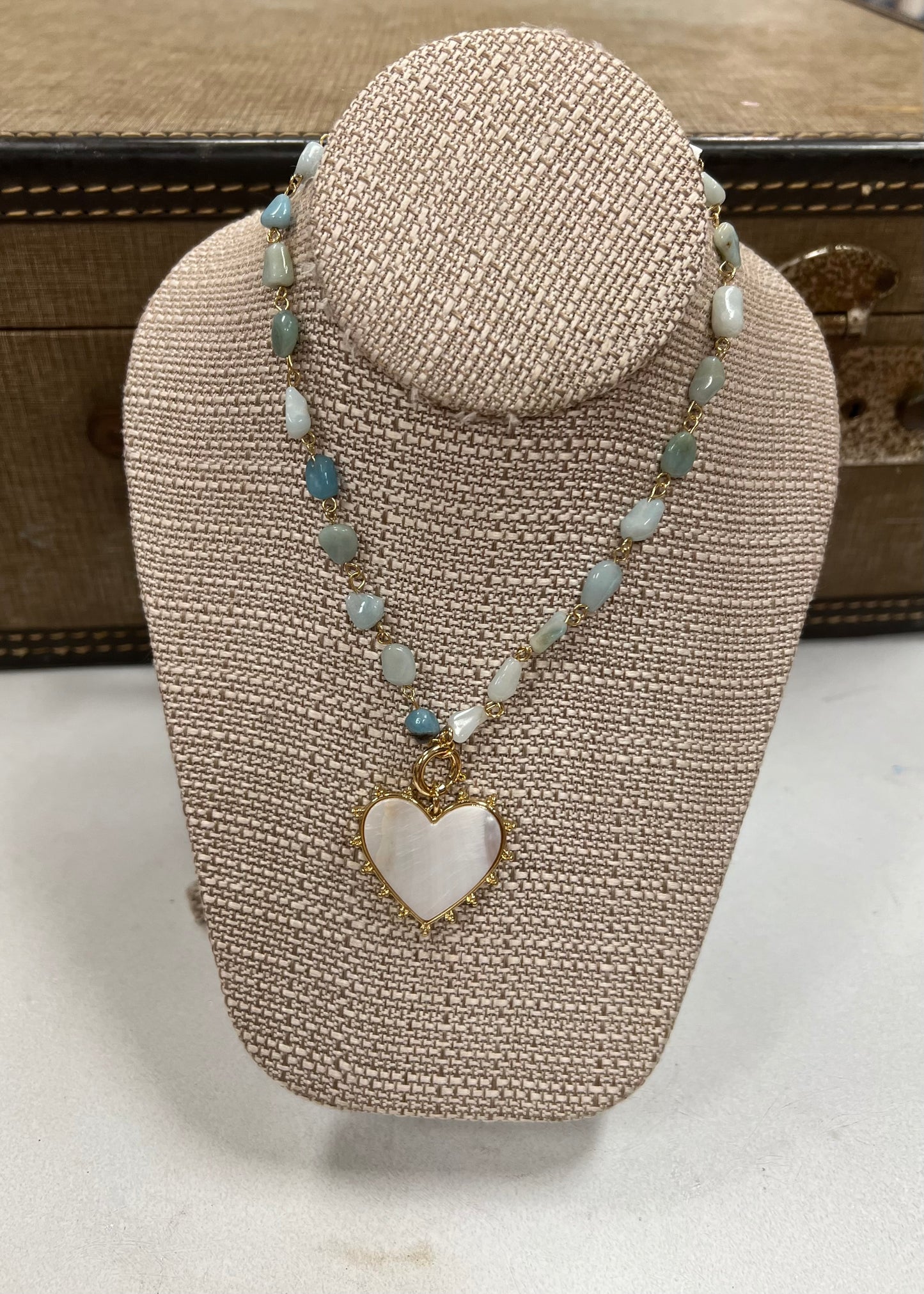Semi Stone Necklace
