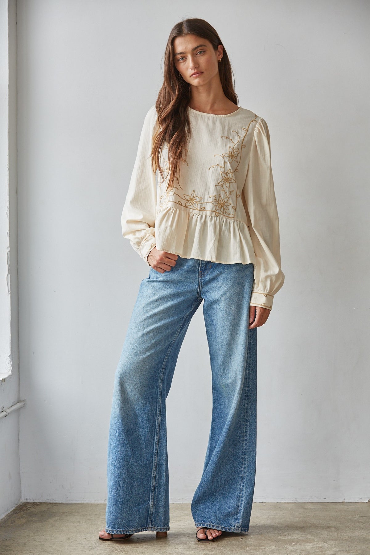 Rhiannon Peplum Top