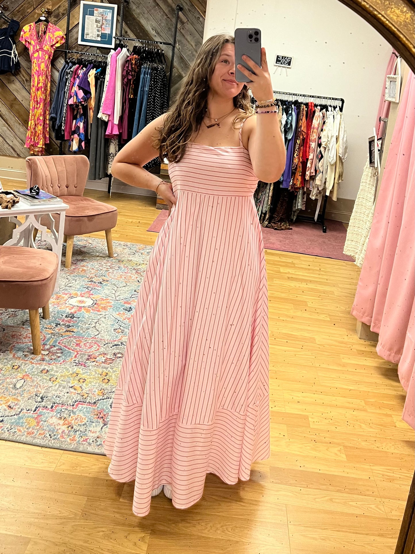Spaghetti Strap Maxi