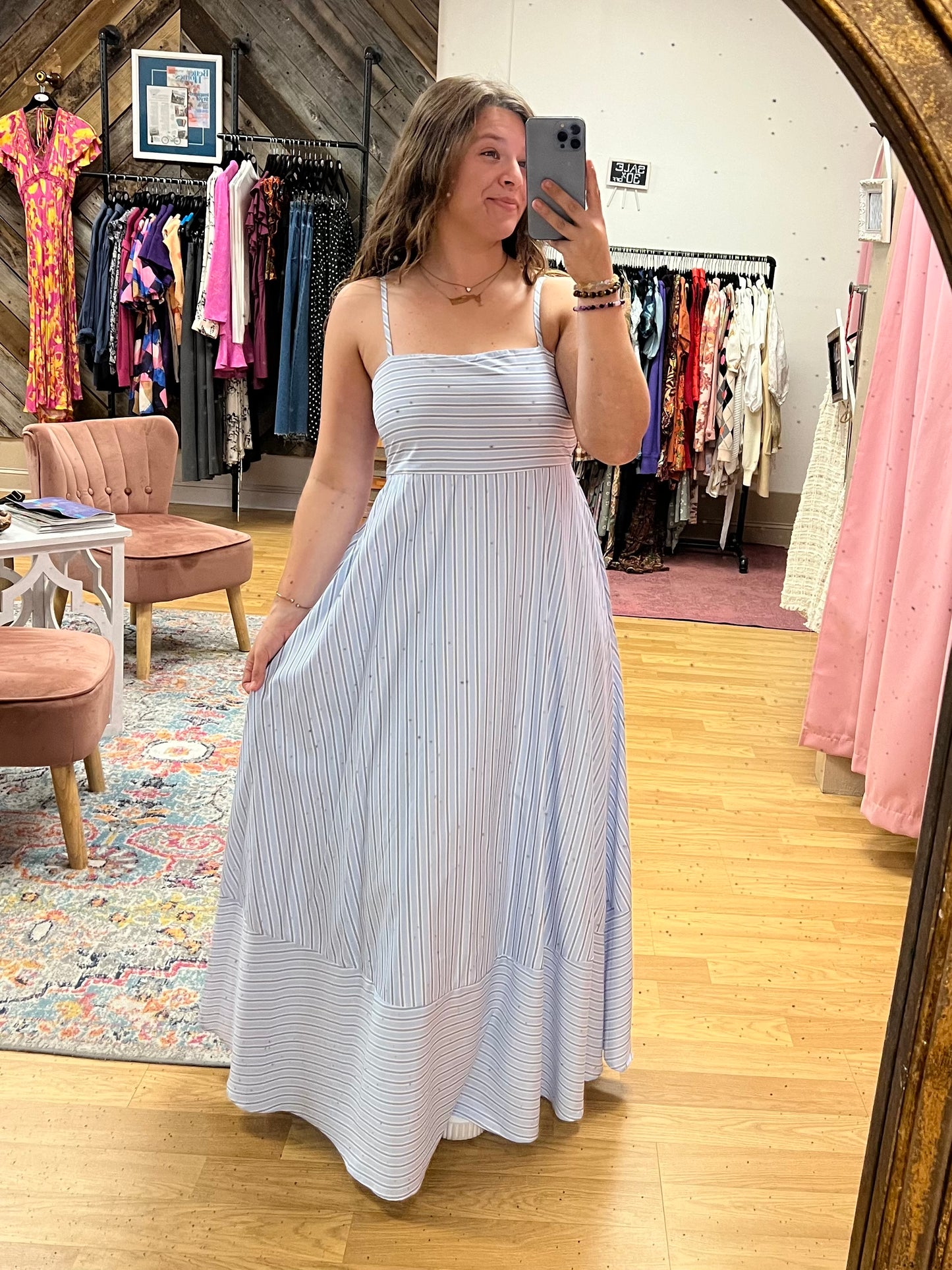 Spaghetti Strap Maxi