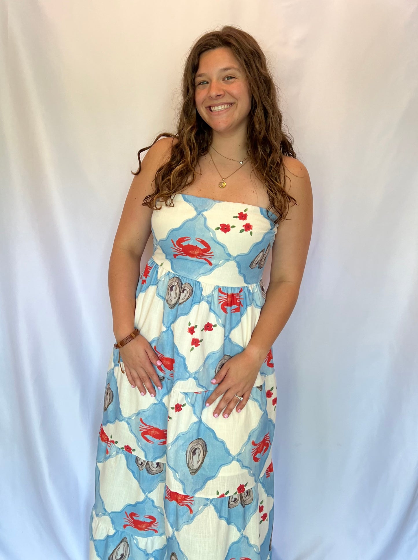 Oyster Midi Dress