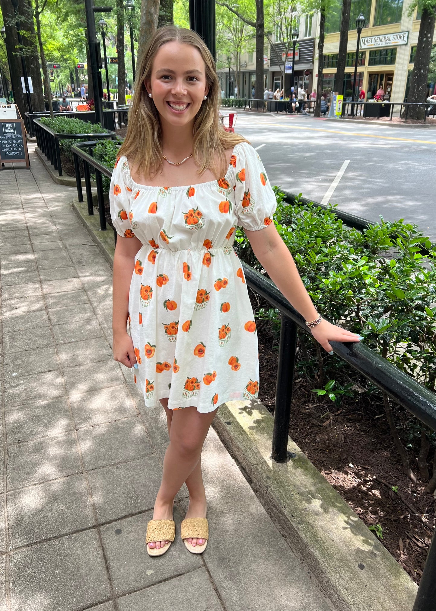 Peach Please Dress