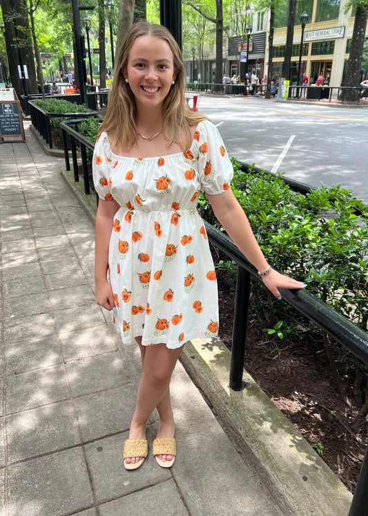 Peach Please Dress