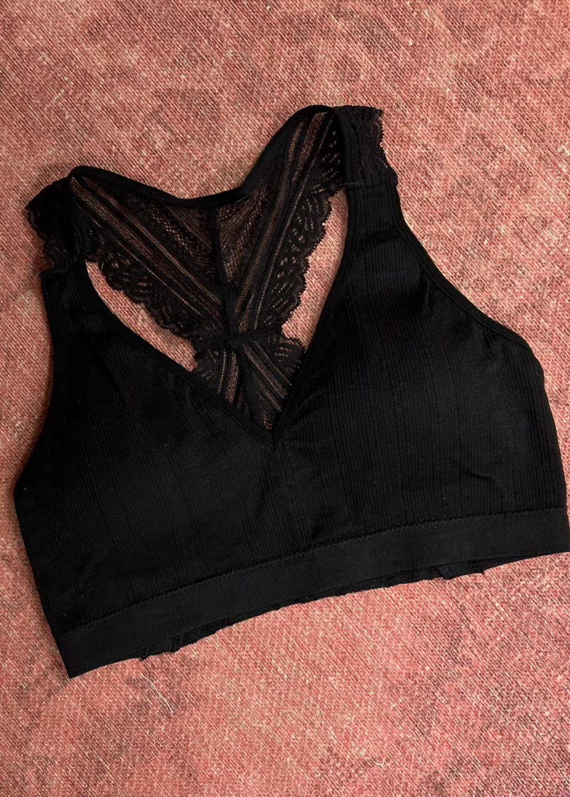 Lace Racerback Bralette