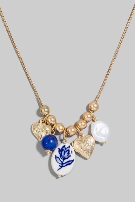 Floral Pearl Necklace