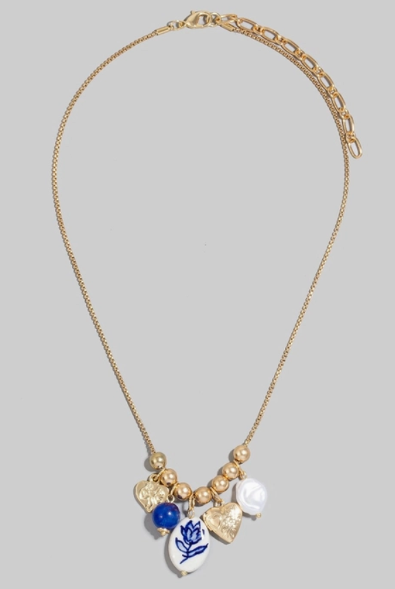 Floral Pearl Necklace