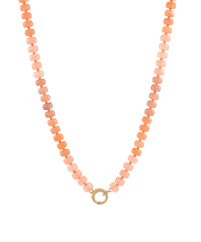 Marble Bead Ring Necklace