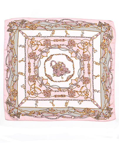 Pink Chain Bandana