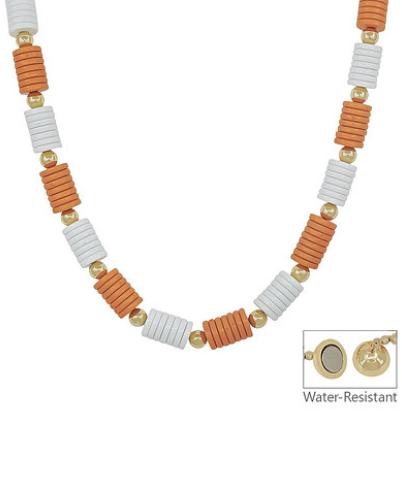 Flat Bead Necklace