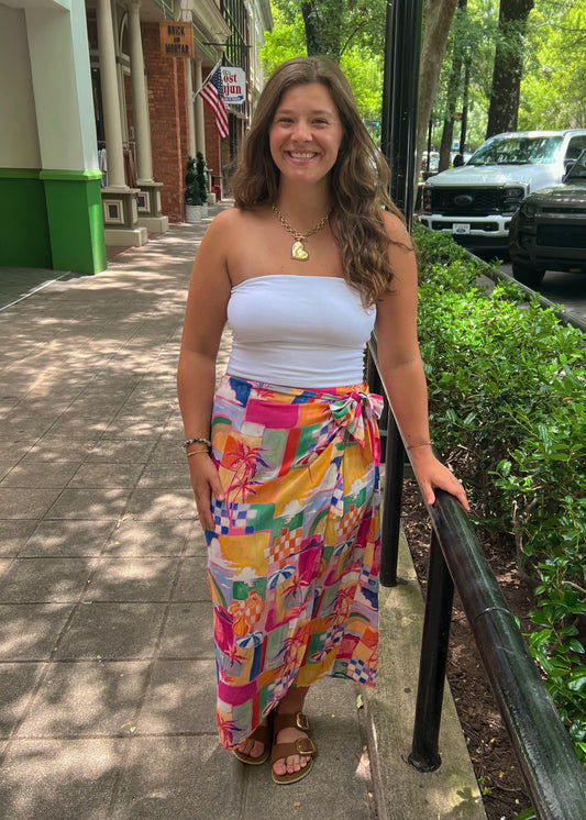 Bahamas Wrap Skirt