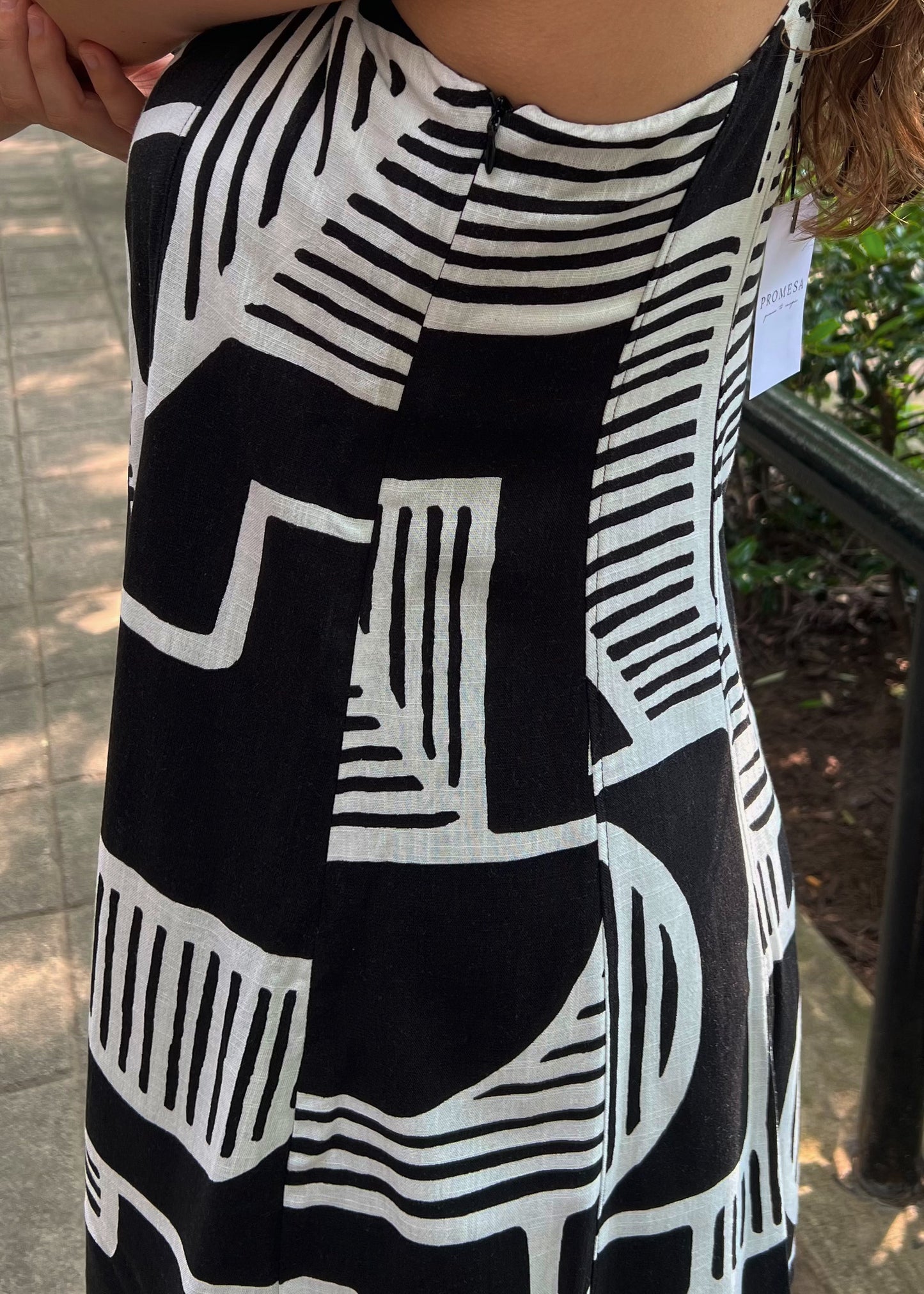 Geometric Mini Dress