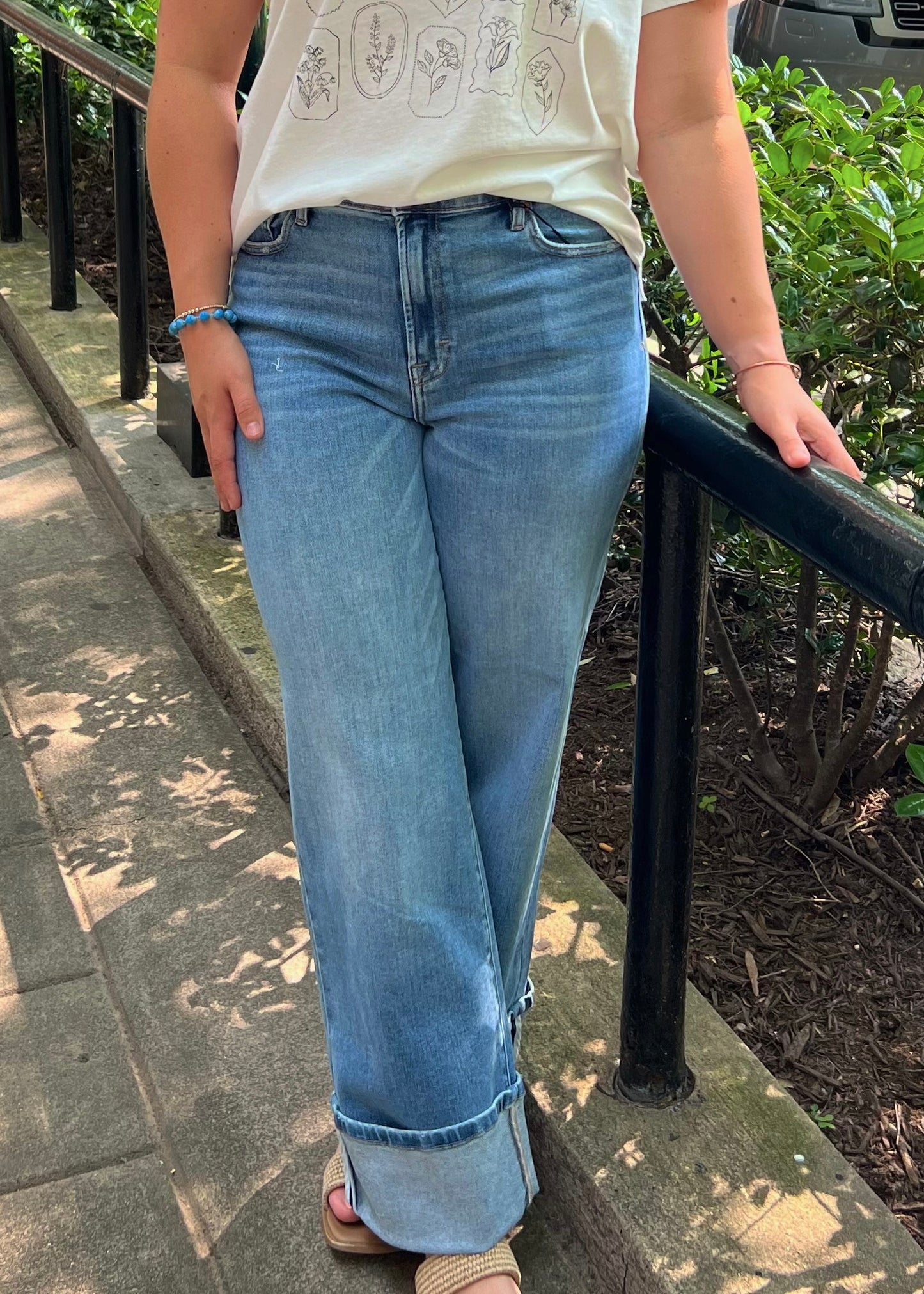 Cuffed Logan Jeans