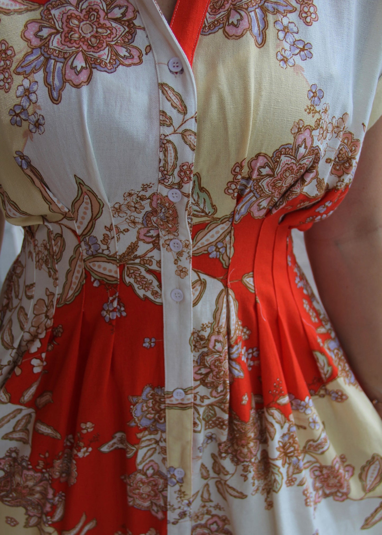 Paisley Combo Dress