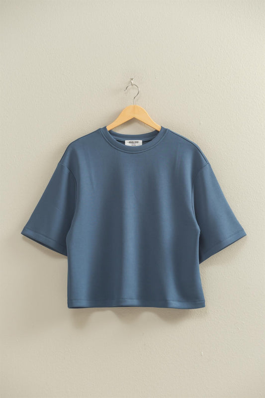 Dusty Navy Top