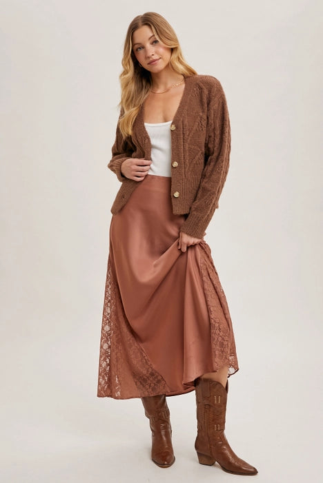 Clay Midi Skirt