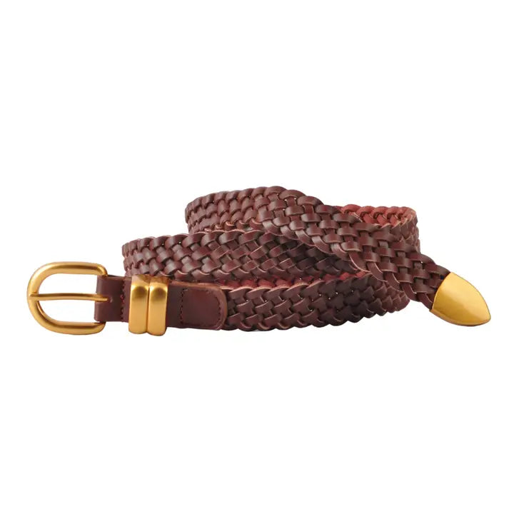 Narrow Braid Belt