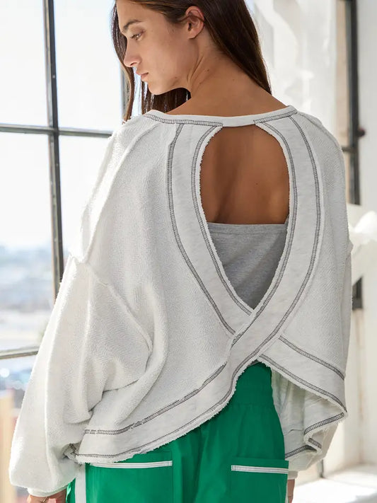 Ash Grey Top