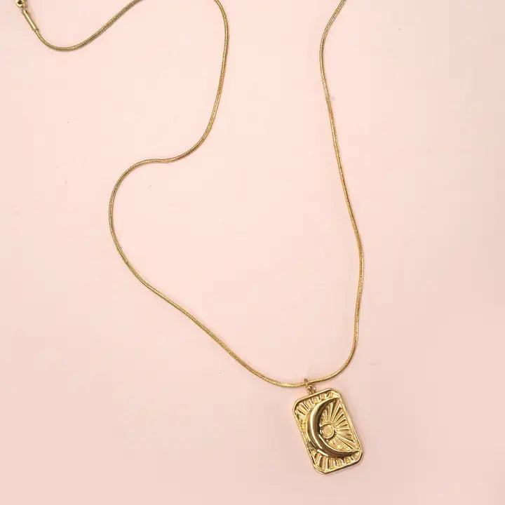 Waning Moon Necklace