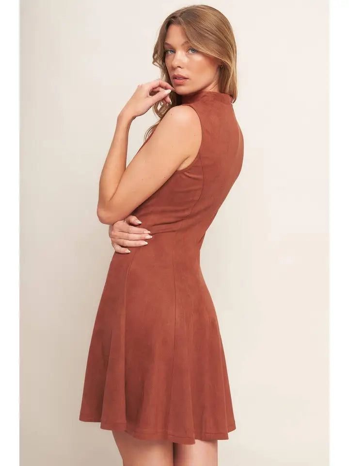 Piper Suede Dress