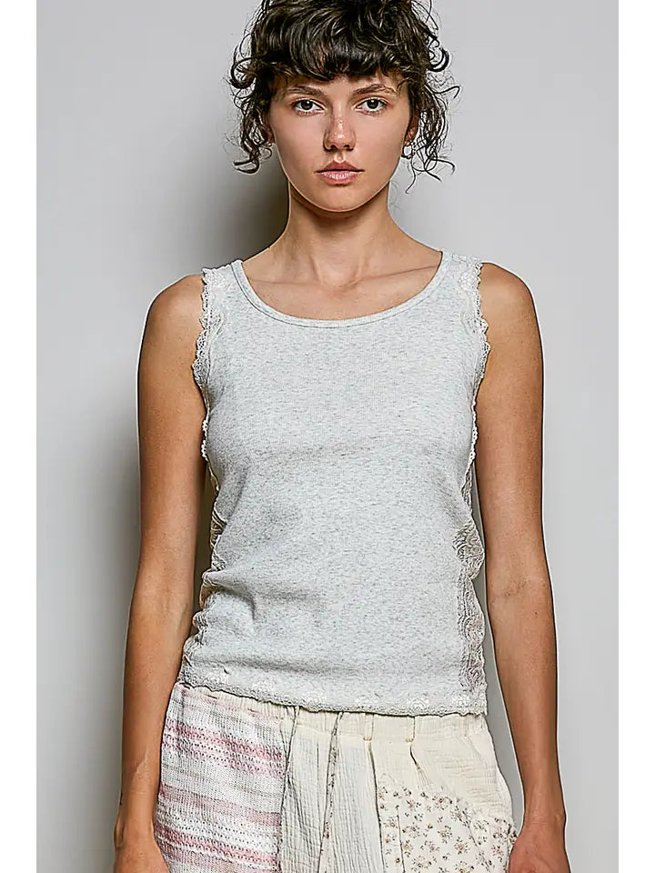 Oatmeal Tank Top