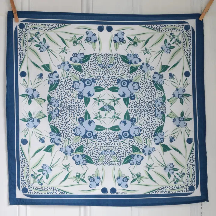 Wild Blueberry Bandana