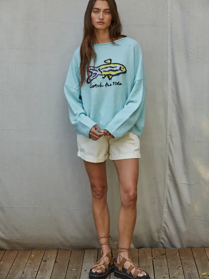 Little Friends Trout Sweater
