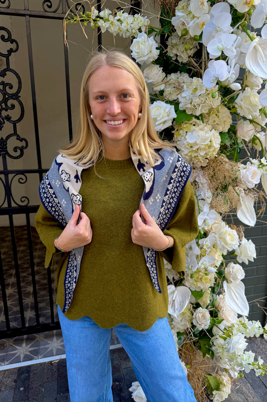 Scallop Sweater