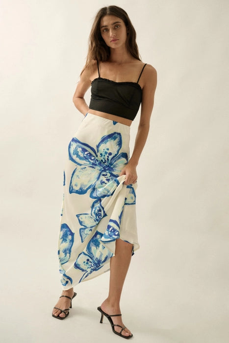 July Satin Skirt