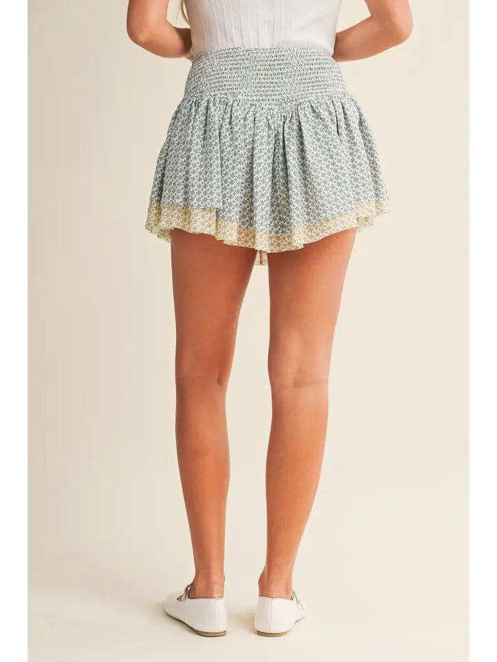 Ruffled Feathers Skort