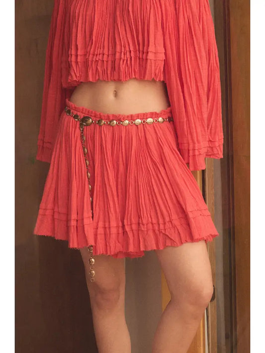 Blood Orange Skirt