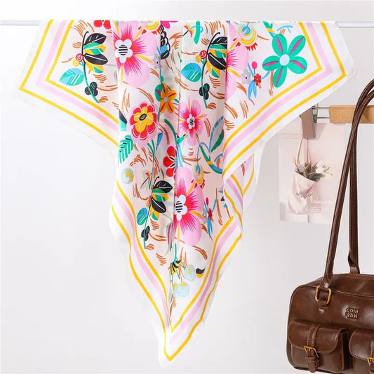 Multi Florals Scarf