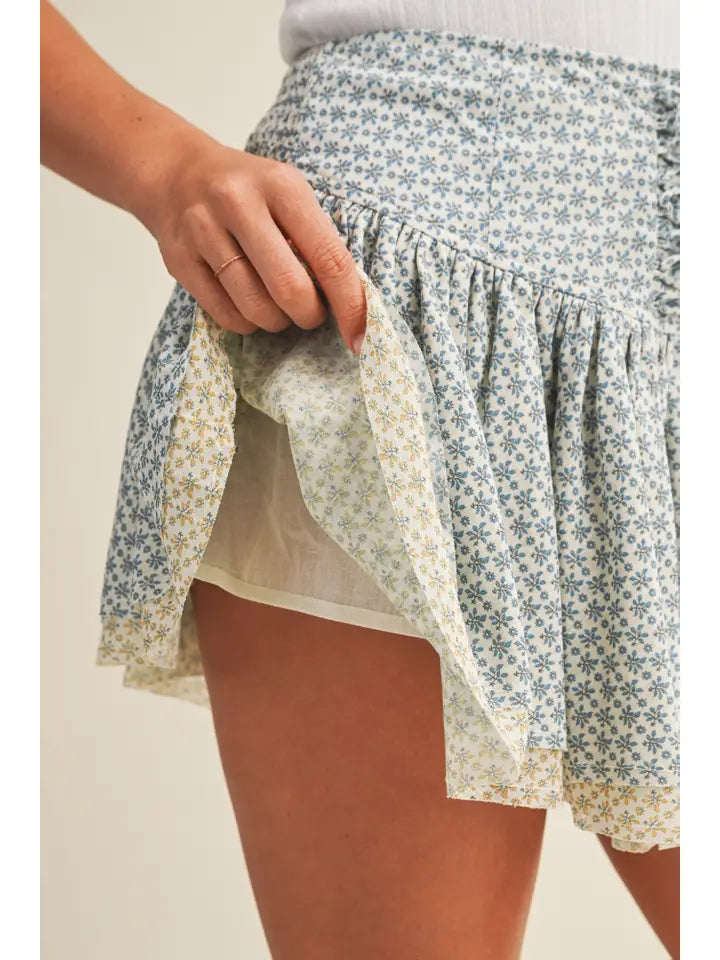 Ruffled Feathers Skort